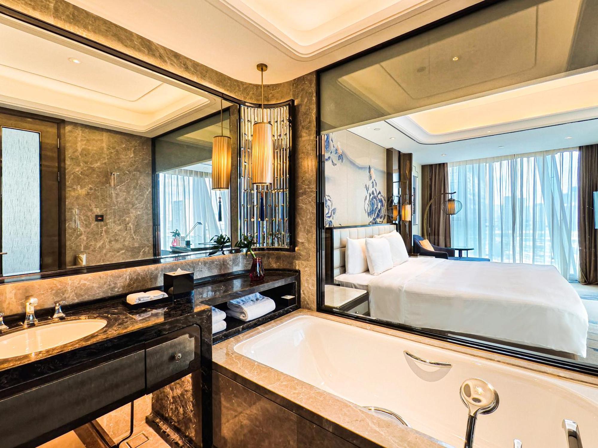 Hotel Wanda Vista Kunming Esterno foto